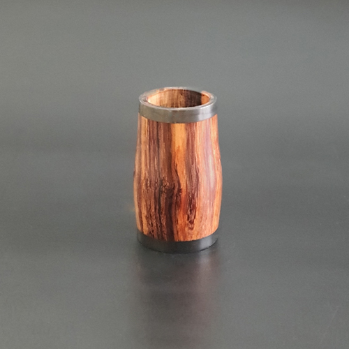 Birne aus Edelholz mit Carbon Ring für A und B Klarinette